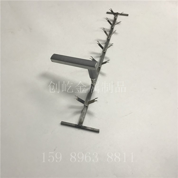 五金拉手夾具涂裝工具加工  真空鍍膜不銹鋼彈簧片電鍍?cè)O(shè)備G1794