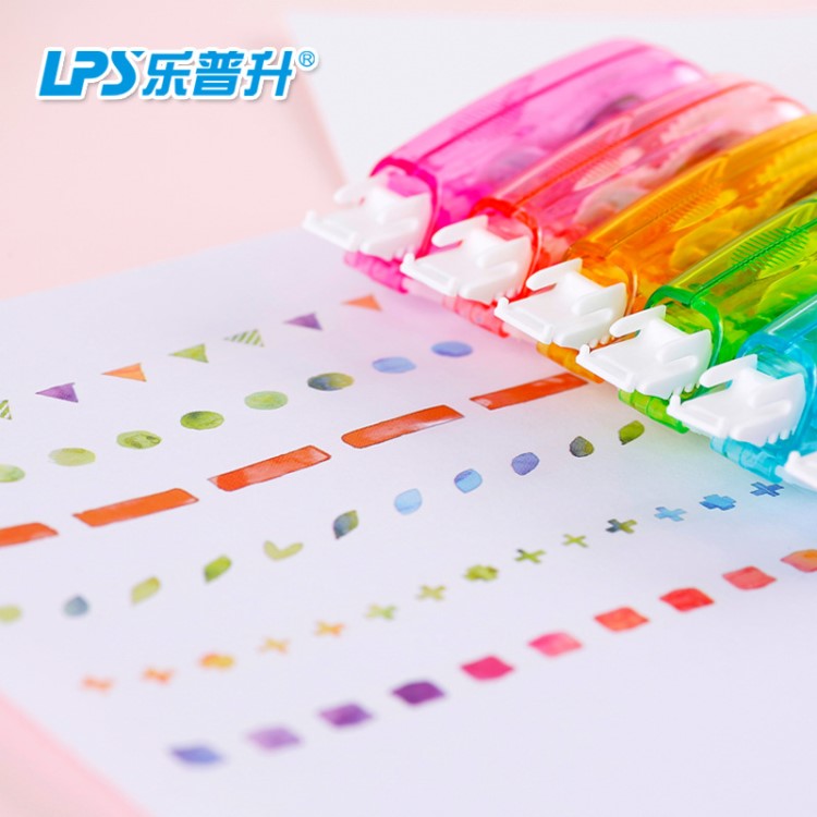 創(chuàng)意文具可愛卡能修正帶學生日記海報手工制作裝飾帶花邊帶批發(fā)
