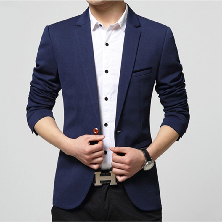 2018新款春秋男裝西服韓款青年修身外套小西裝休閑西服男一件代發
