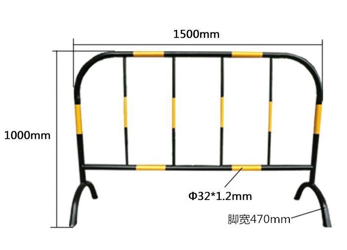 鐵馬市政護(hù)欄隔離欄公路護(hù)欄道路隔離欄鐵馬圍欄交通設(shè)施