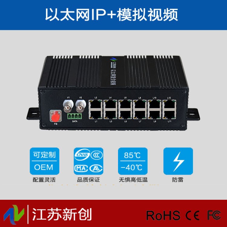 IP 光端機(jī) 視頻 光纖收發(fā)器