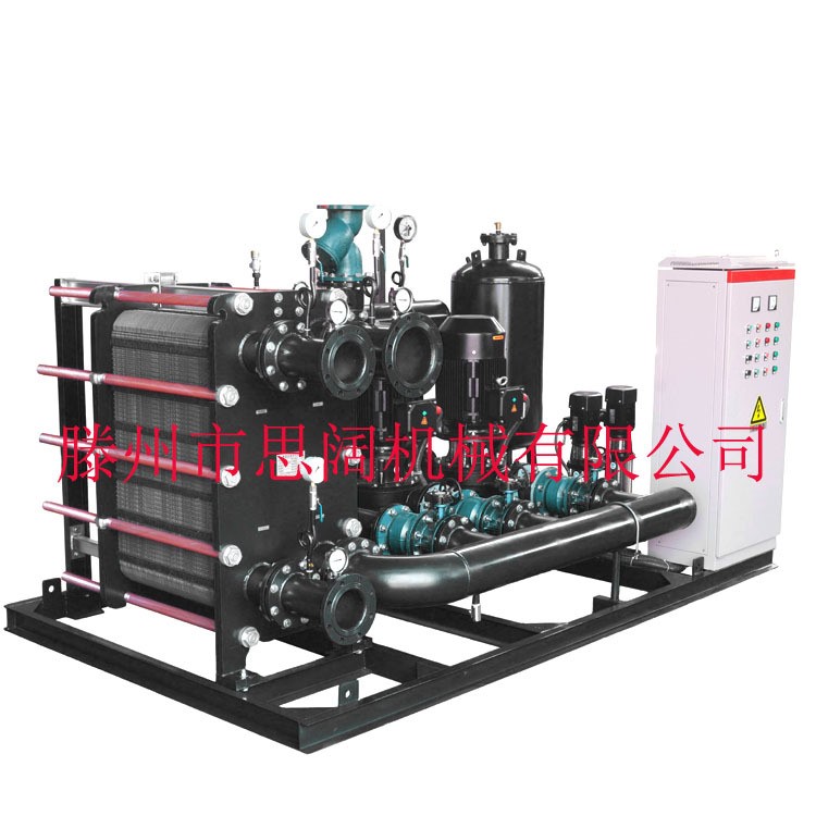 供暖汽水換熱站 纏繞管式換熱機組 智能控制自動化換熱機組