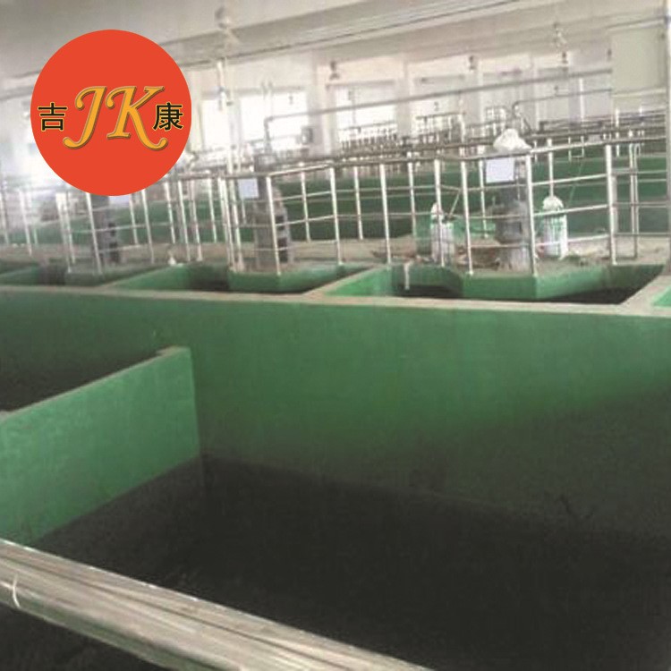 【棗強吉康】陜西西安玻璃鋼三布五涂化工防腐 工廠地面防腐