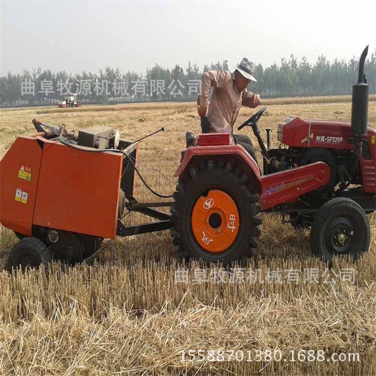 麥秸拾草機(jī)視頻 撿拾打捆機(jī)廠家  小麥秸稈撿拾圓捆機(jī)價(jià)格