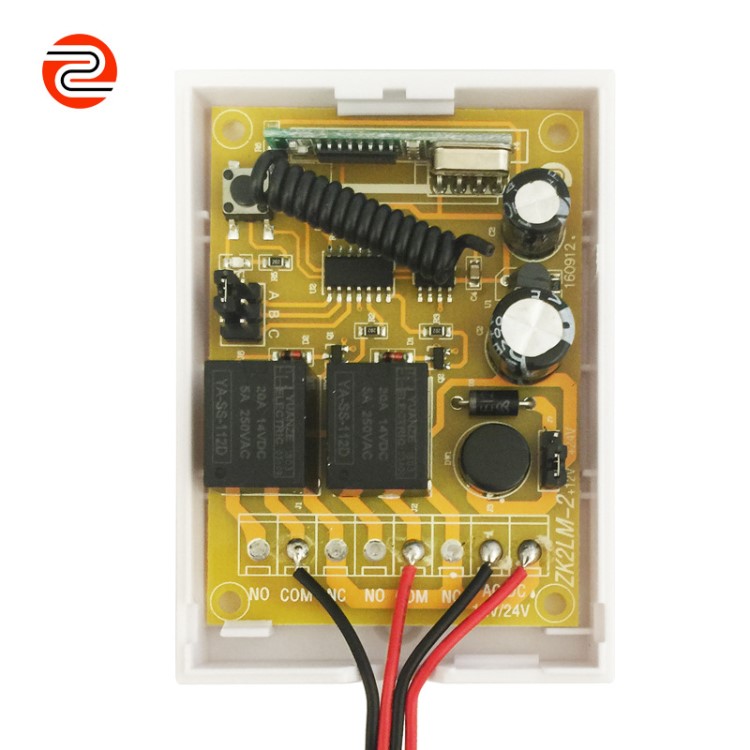 馬達正反轉控制器 12V直流電機控制板 無線學習型遙控電動推桿