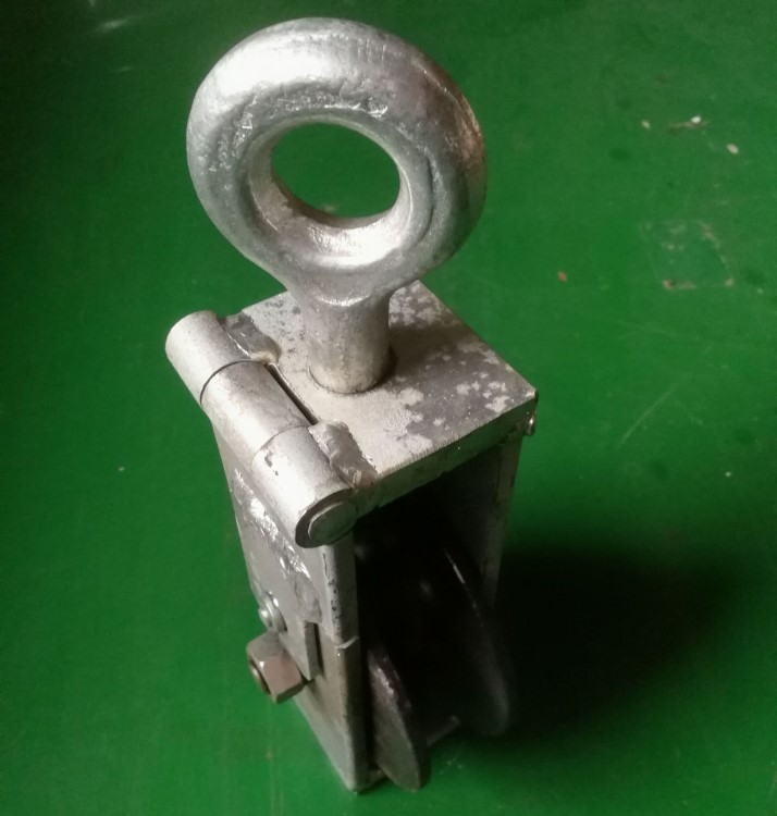 尽头滑车紧线滑车3t5t8t5吨侧板开口