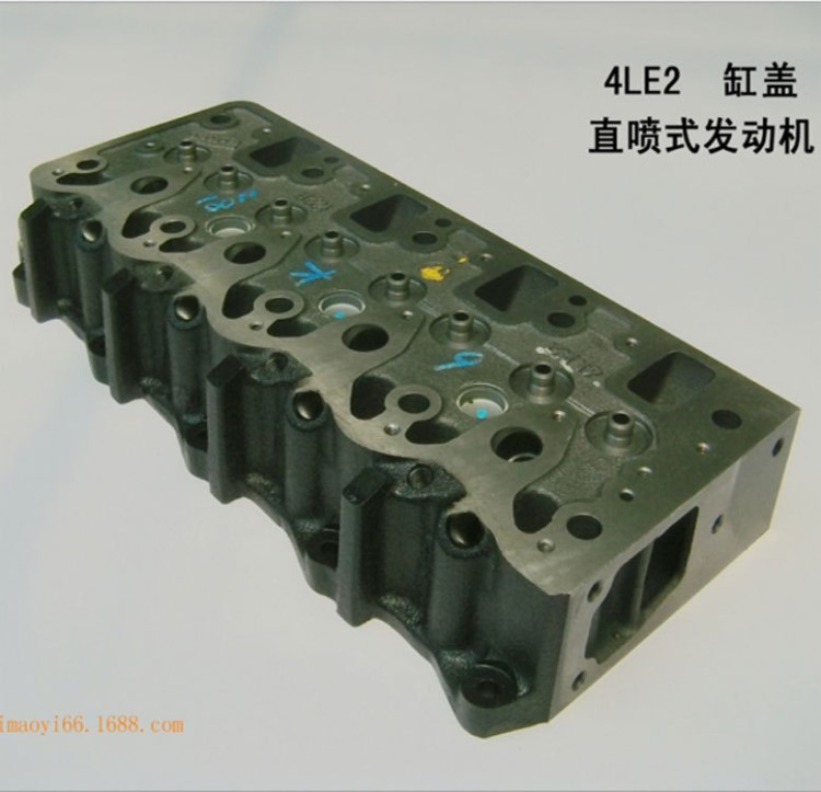 廠家直銷(xiāo)五十鈴4LE2氣缸蓋8-97195251-6 直噴挖掘機(jī)發(fā)動(dòng)機(jī)配件