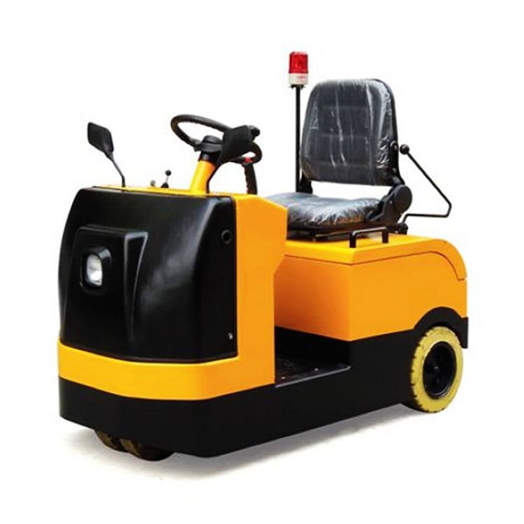 廠家直銷 方向盤座駕式電動牽引車 三支點四輪電瓶牽引頭 豐田款