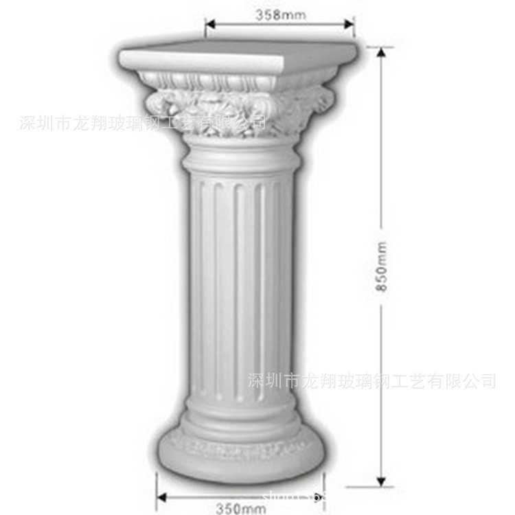 批發(fā)供應(yīng)玻璃鋼龍柱、圓形羅馬柱、方形羅馬柱、鏤空仿砂巖羅馬柱