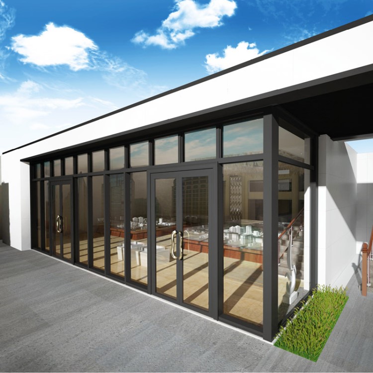 深圳别墅阳光房封露台花园定制钢化玻璃隔热断桥铝合金阳台玻璃房