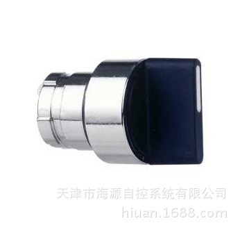 現(xiàn)貨施耐德指示燈按鈕 短柄黑色 三位置左復(fù)位選擇開關(guān)頭_ZB2BD7C