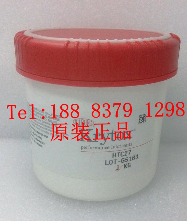 現貨供原裝科慕化學美國杜邦KRYTOX HTC27特種氟素潤滑脂