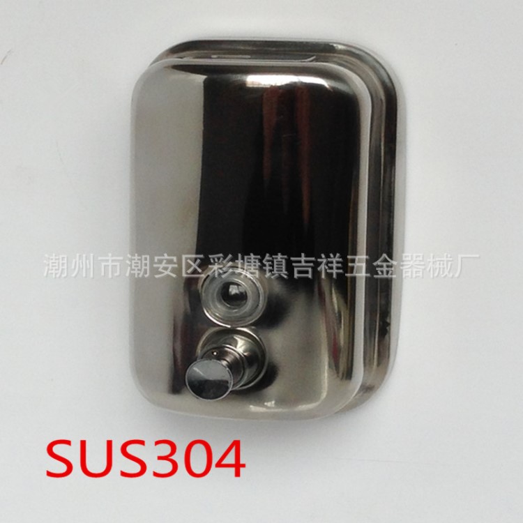 SUS304不銹鋼皂液器 洗發(fā)水 容罐 賓館酒店