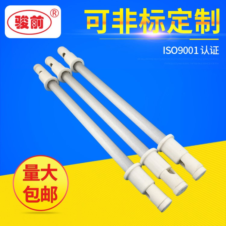 供應量石英加熱管 耐高溫石英玻璃發熱管 非標石英電熱管
