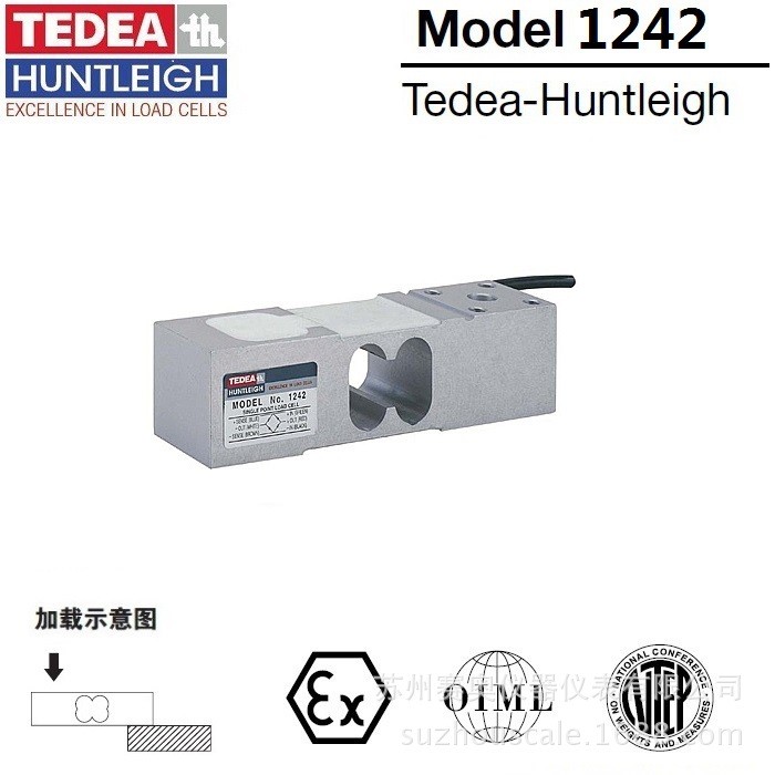 美國(guó)威世TEDEA（特迪亞）1242-50kg  1242-100kg稱(chēng)重傳感器
