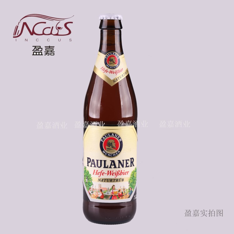 德國原裝寶來納柏龍瓶裝小麥黑啤酒500ml*20瓶批發(fā)夜場酒水