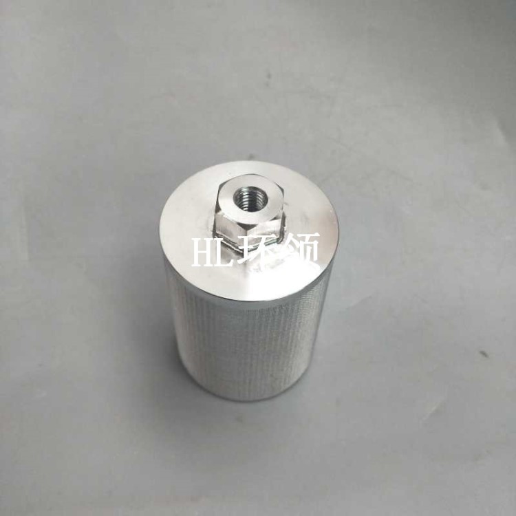 定做油濾芯M10內(nèi)絲螺紋304不銹鋼燒結(jié)網(wǎng)濾芯35微米液壓油濾清器