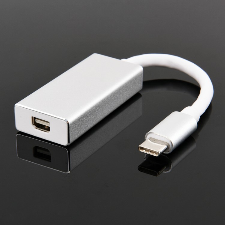 廠家直銷USB3.1Type-c轉miniDP轉換器USB-C轉迷你DP高清轉接線