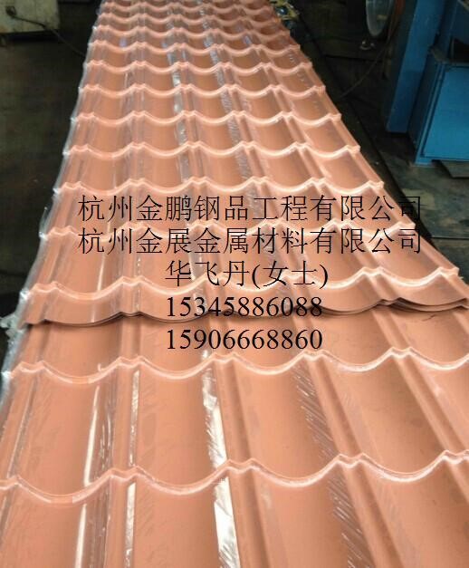 金黃色寺廟仿古瓦，竹節式筒瓦，配套正吻，屋脊，滴檐口