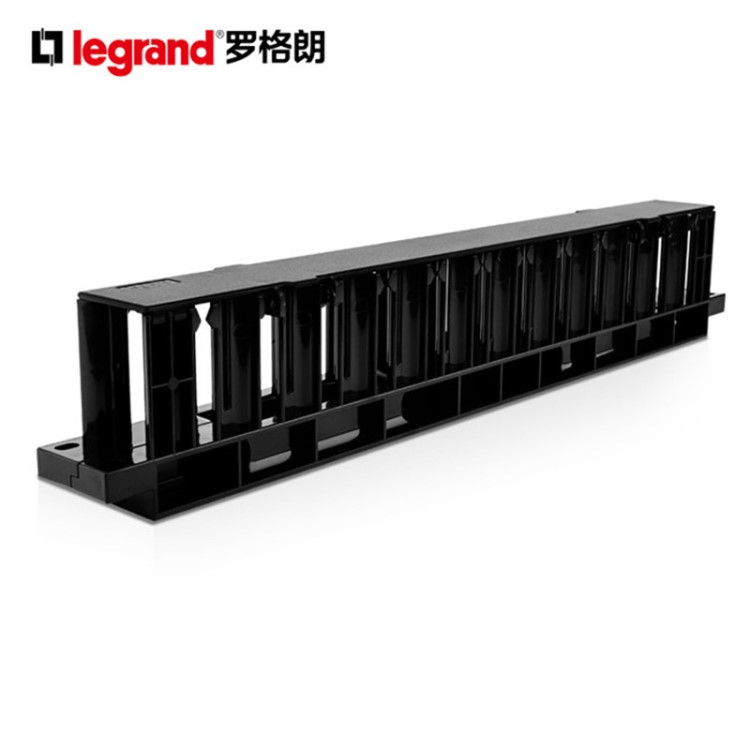 原裝TCL羅格朗機(jī)柜理線架632787機(jī)房網(wǎng)線理線器1U網(wǎng)絡(luò)水平理線環(huán)