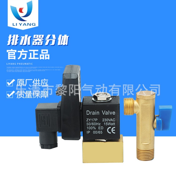 黎陽(yáng)氣動(dòng) 排水器分體 電子排水器定時(shí)器 電子式全自動(dòng)排水器