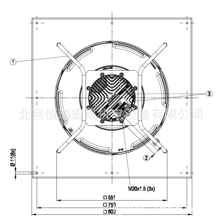 K3G560-RB31-71/F03 德國ebm原裝560mm 離心風(fēng)機(jī) 1650轉(zhuǎn)2900w