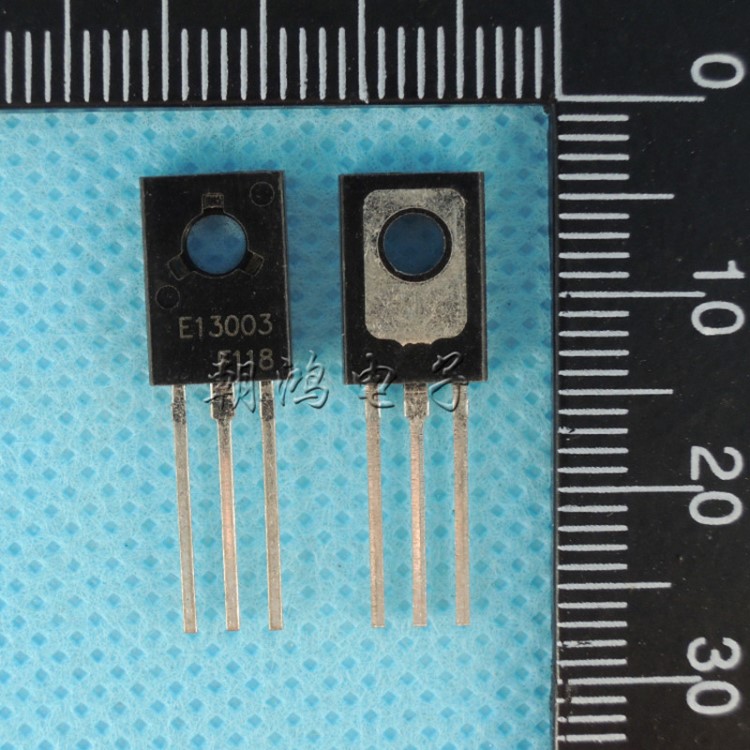 MJE13003 TO-126 NPN 700V 1.電源開關三極管 國產全新仙童