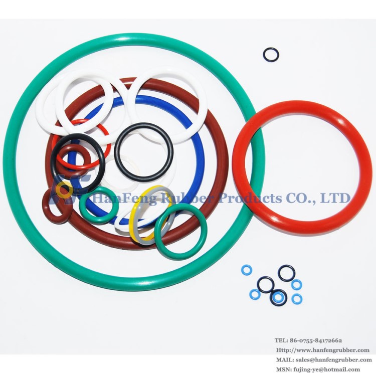 鐵氟龍PTFE包覆硅膠氟膠O型圈 PTFE包覆橡膠密封圈