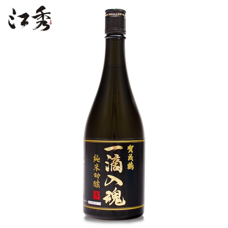 賀茂鶴一滴入魂米吟釀清酒720ml日本原裝洋酒發(fā)酵酒辛口酒