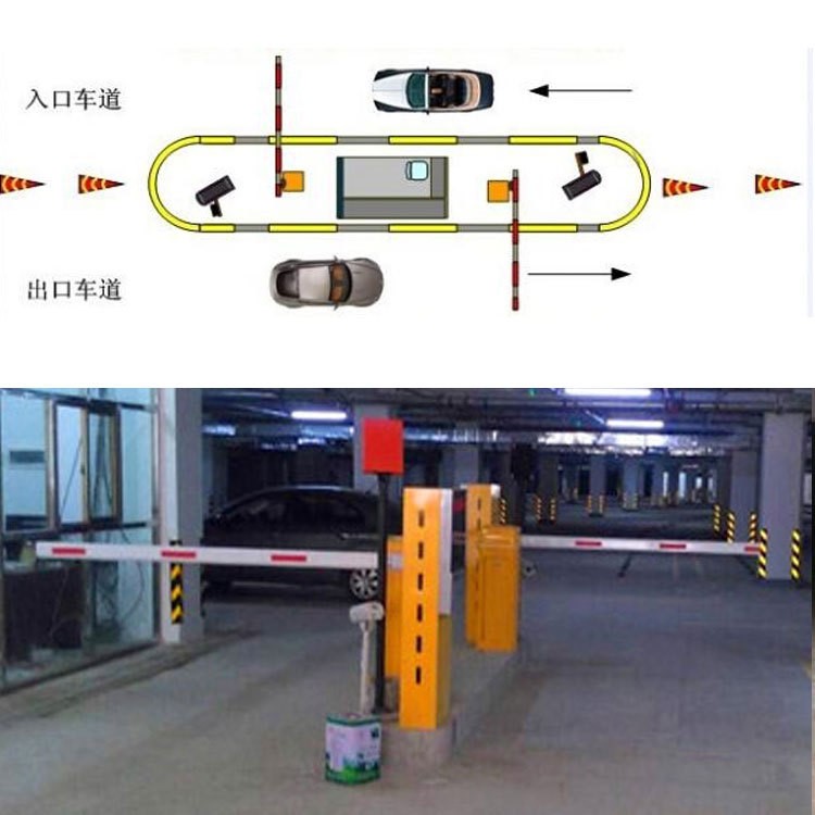 智能化車牌識(shí)別停車場收費(fèi)管理系統(tǒng)，地下停車場管理系統(tǒng)