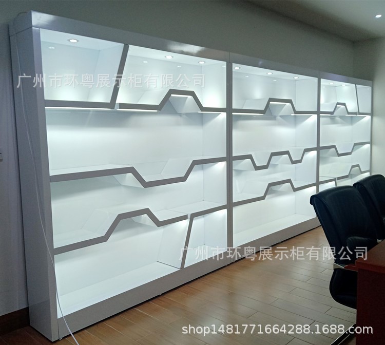 廠家直銷皮具包包展示柜貨架美容院超市洗護日用品陳列柜家紡展柜