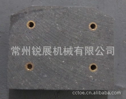 摩擦片（100mm*80mm*15mm）制动器DBH38,DBN专用。（神马专用哦）