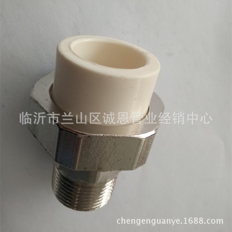 PB管材管件水管 管件 PB銅活接 外絲外螺紋活接廠家直銷