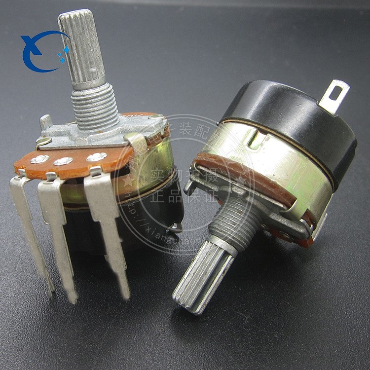 WH138型帶開關電位器 138NS 長直腳 20MM 調光調音電位器