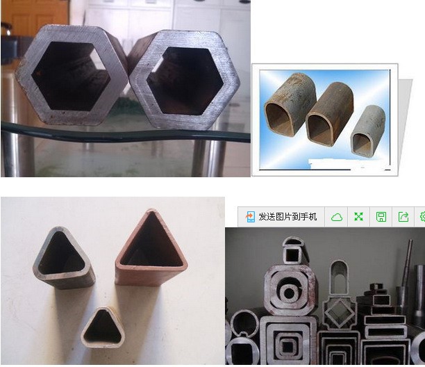 聊城瑞安異型鋼管廠生產六角冷拔鋼管 20#外六角內圓可定制