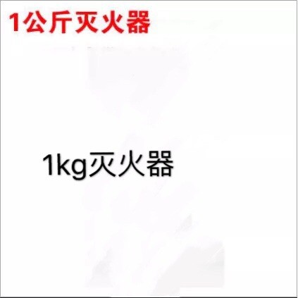 供應滅火器批發(fā)0.5kg 1kg 2kg 3kg 4kg 干粉手提式滅火器車家兩用