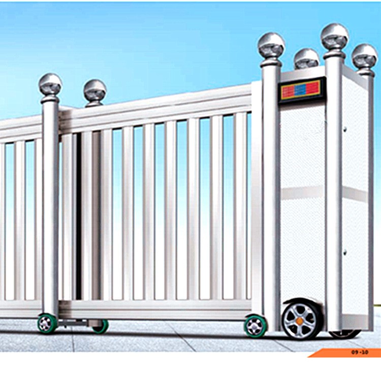 個性化定制平移門不銹鋼分段移門智能電動平移門工廠大門伸縮門