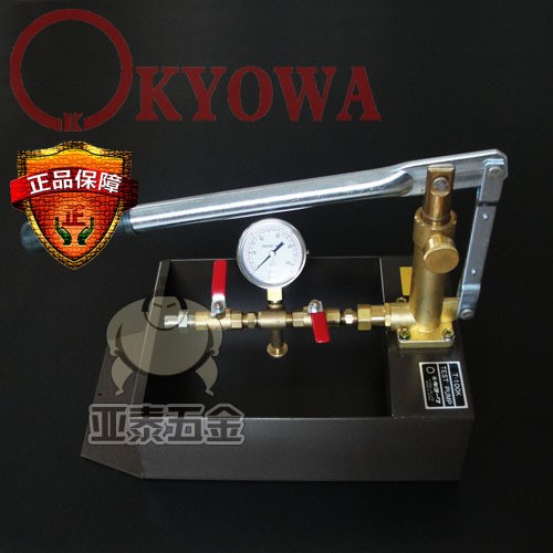 日本KYOWA共和 T-100K手動(dòng)試壓泵 模具試水機(jī) 鐵水箱 韶關(guān)市