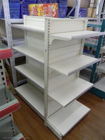 韓式新款背板超市貨架批發(fā)超市配套設(shè)施組合貨架便利店單雙面貨架