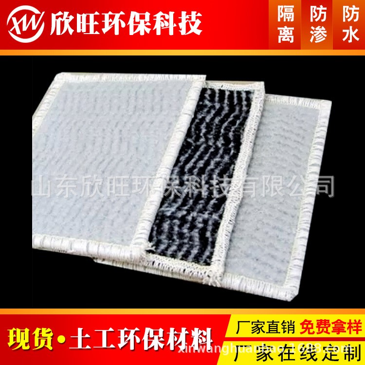廠家直銷內(nèi)蒙古水庫專用國標(biāo)膨潤土防水毯5000g
