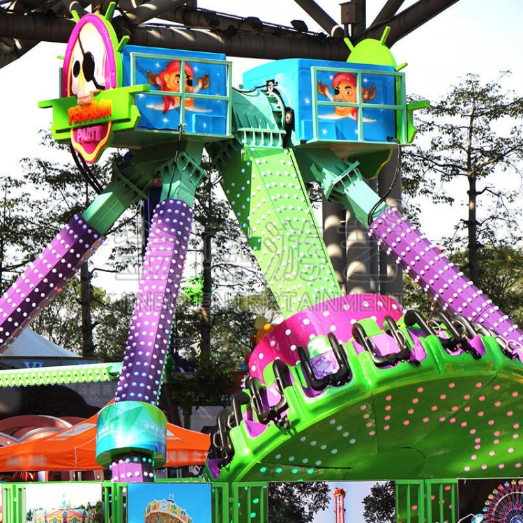 16人座上传动流星锤大型公园广场游乐场大摆锤机械类游乐设施