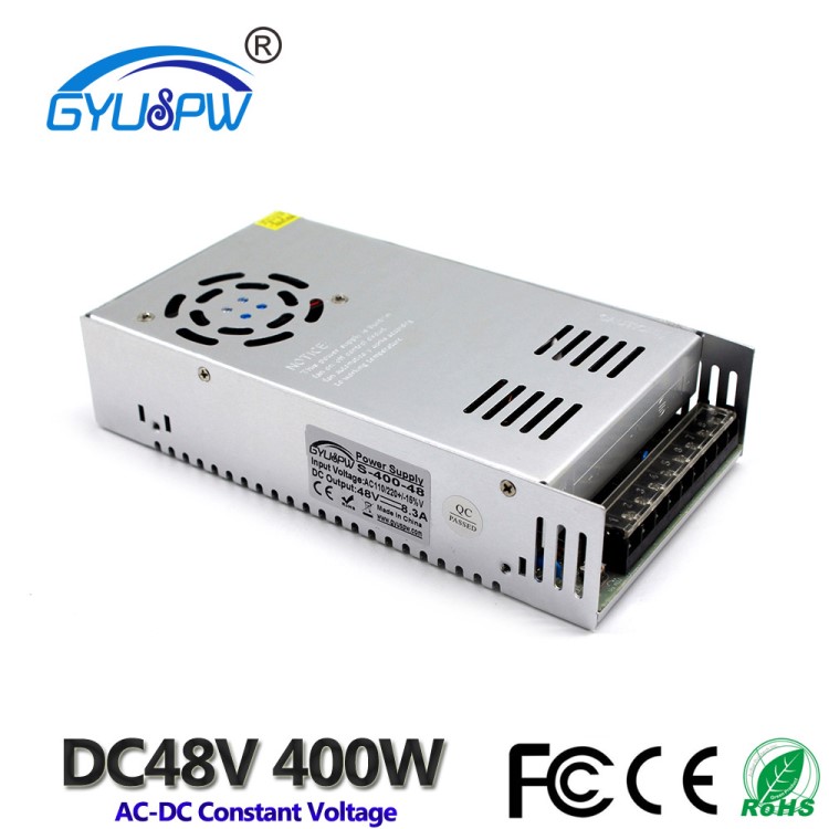 直銷48V 8.3A 400W開關(guān)電源48V400W步進機電機馬達電源變壓器