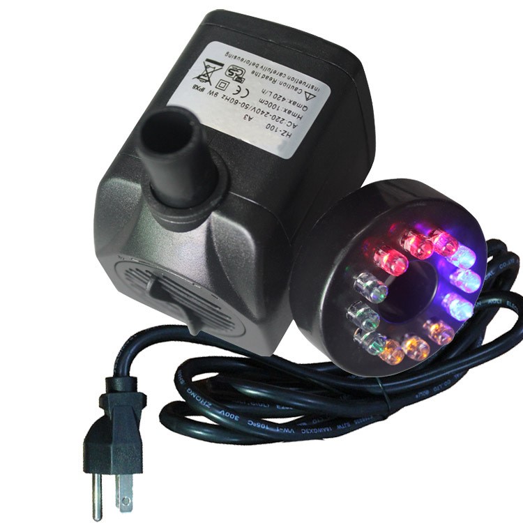 魚缸迷你替水泵各類工藝品水泵假山流水噴泉水巖增氧泵廠家直供