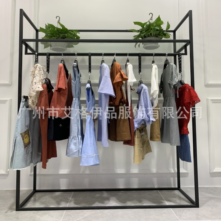 杭州品牌服裝尾貨批發(fā)庫存服裝批發(fā)女裝尾貨走份折扣女裝剪標