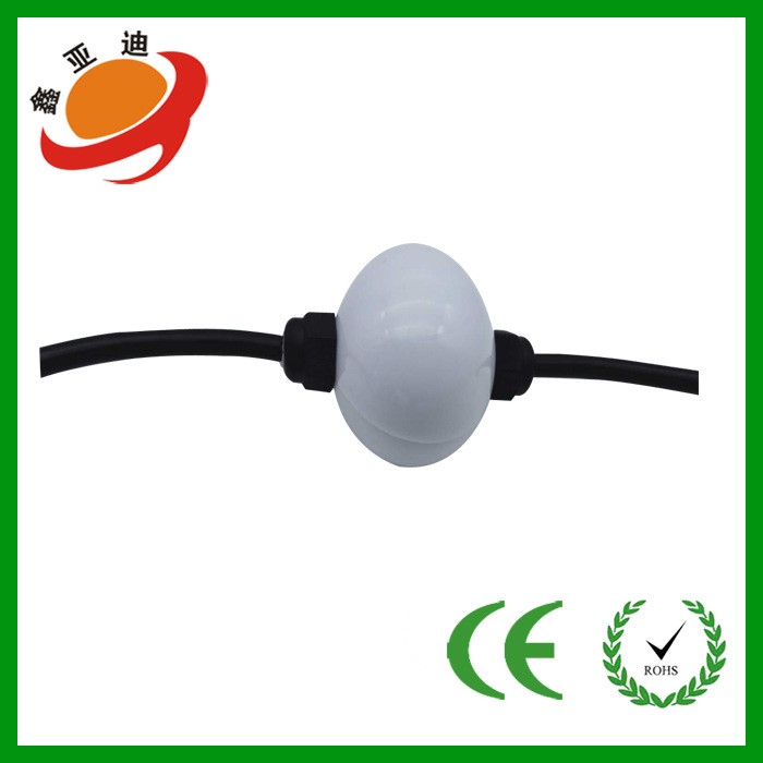 鑫亞迪50mm球形led點光源DMX512led點光源 360度全角度發光球