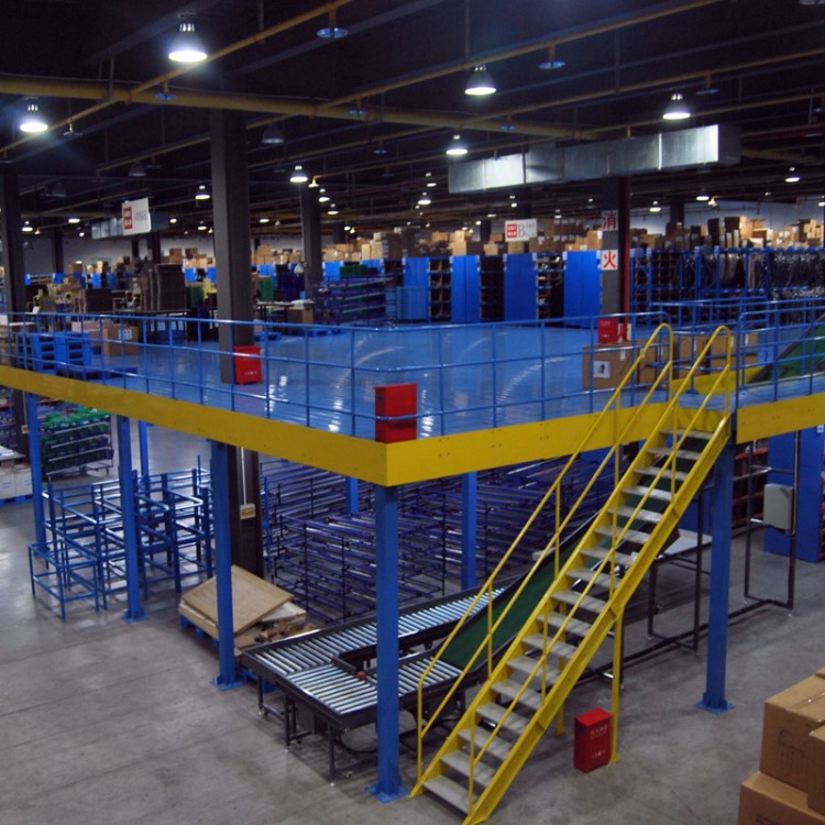 重型倉儲閣樓貨架 鋼平臺倉庫庫房金屬貨架定制閣樓廠家直銷