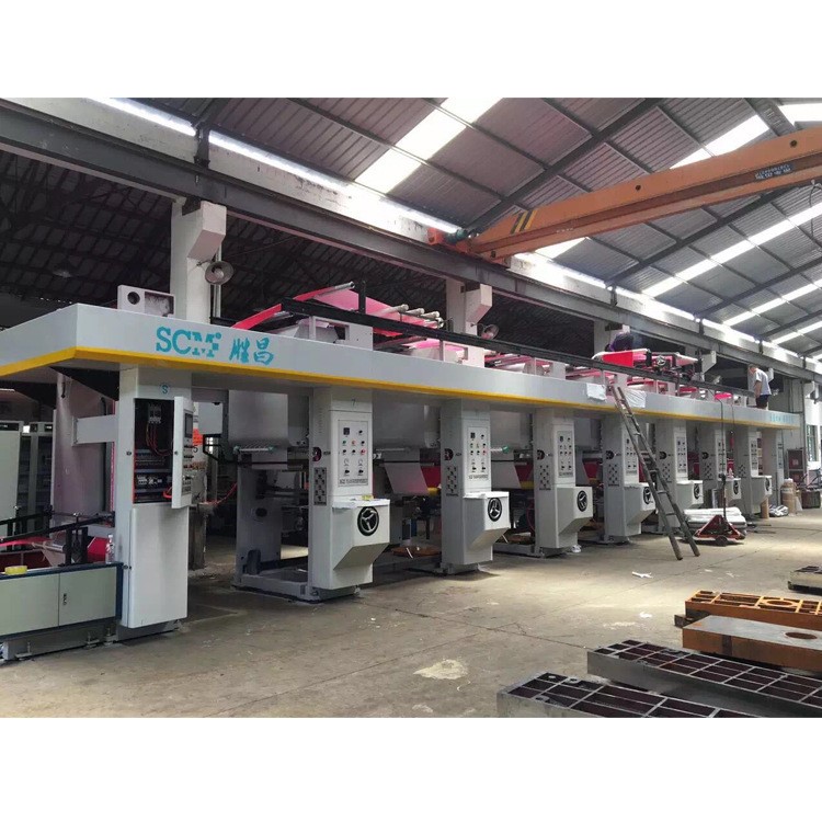 廠家全自動電腦高速凹版印刷機 印刷加工設備 六色紙質印刷機