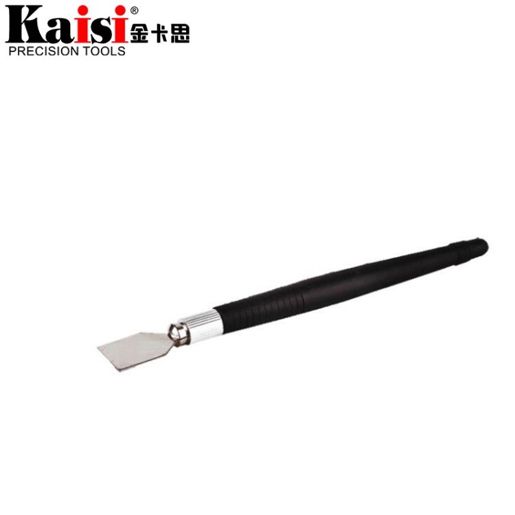 kaisi 膠柄刮刀 撬棒 刮錫漿專用刀 修邊器 拆殼片 焊接清潔工具
