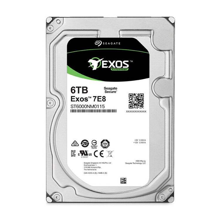 希捷(SEAGATE)银河V5系列企业级硬盘ST6000NM0115 6TB 7200转256M