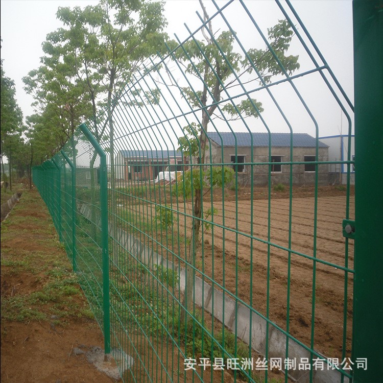 現貨大量供應批發雙邊絲護欄網 苗圃 果園綠色圍欄網 品質